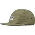 verstellbare-grune-flache-kappe-puffy-nylon-von-djinns