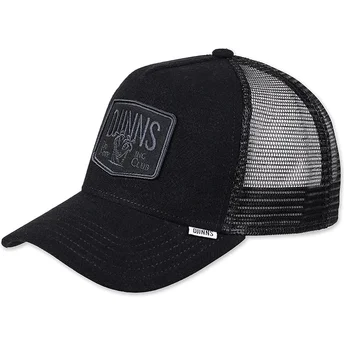 Schwarze Hippy Canvas HFT Trucker Cap von Djinns