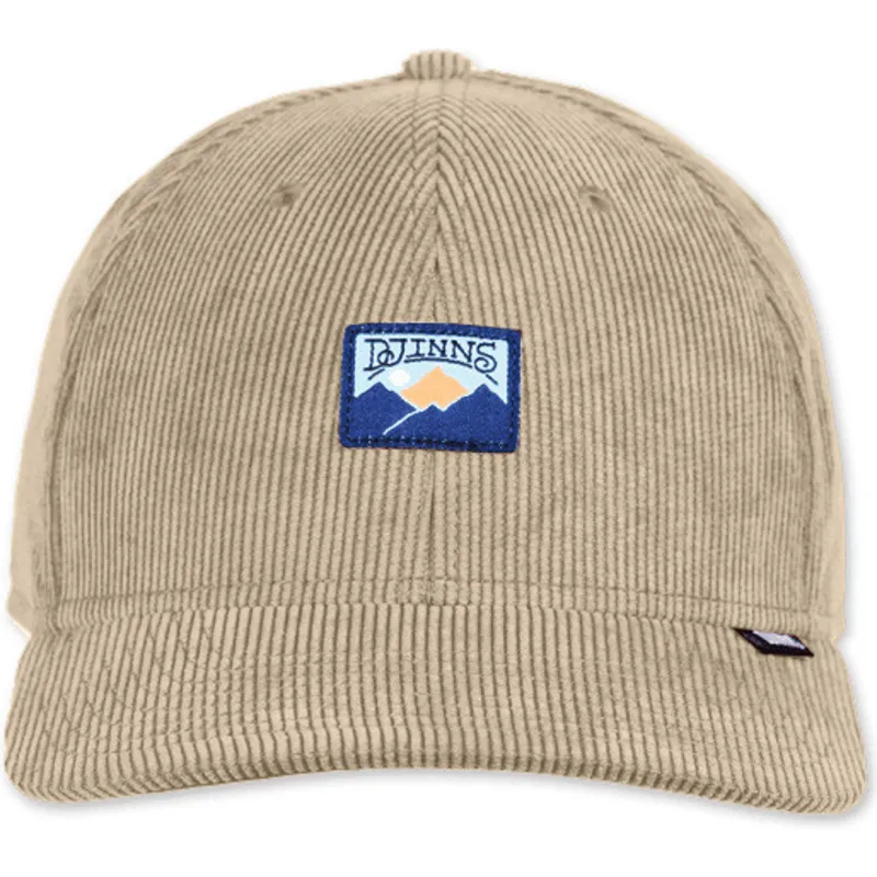 sapkak-ivelt-bezs-snapback-mountains-truefit-cord-djinns