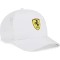 weisse-ferrari-formel-1-race-trucker-kappe-von-puma