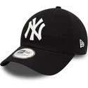 verstellbare-schwarze-9twenty-league-essential-kappe-der-new-york-yankees-mlb-von-new-era