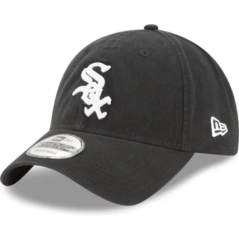 Sapkák ívelt fekete állítható 9TWENTY Core Classic Chicago White Sox MLB New Era