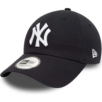 Sapkák ívelt sötétkék állítható 9TWENTY League Essential New York Yankees MLB New Era