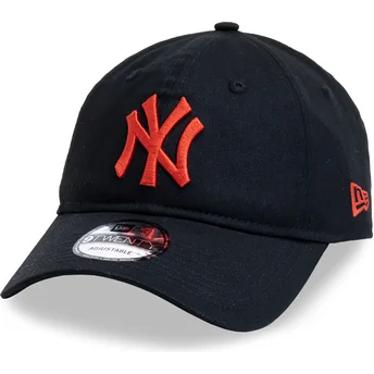 Sapkák ívelt fekete állítható 9TWENTY League Essential New York Yankees MLB New Era