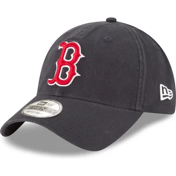Sapkák ívelt sötétkék állítható 9TWENTY Core Classic Boston Red Sox MLB New Era