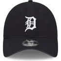 marineblaue-verstellbare-gebogene-kappe-9twenty-core-classic-der-detroit-tigers-mlb-von-new-era
