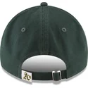 verstellbare-grune-kappe-mit-gebogenem-schirm-9twenty-core-classic-der-oakland-athletics-mlb-von-new-era