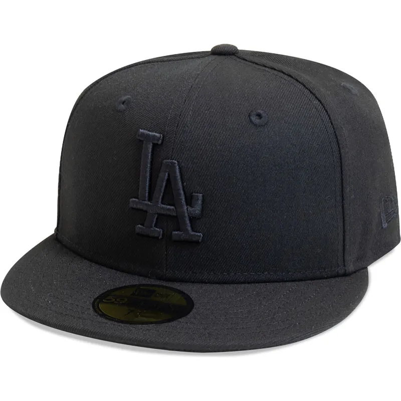 sapkak-lapos-fekete-illesztett-59fifty-league-essential-los-angeles-dodgers-mlb-new-era