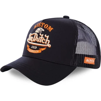 Sapkák ívelt fekete snapback gyereknek EAG BLK Von Dutch
