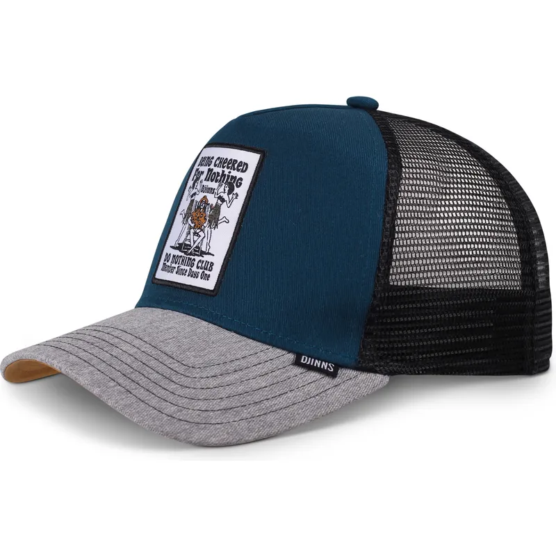 djinns-hft-being-cheered-trucker-cap-blau-schwarz-und-grau