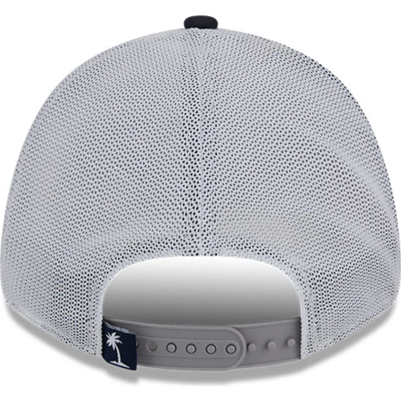 new-era-new-york-yankees-mlb-9forty-stretch-snap-tab-trucker-cap-in-marineblau-und-weiss