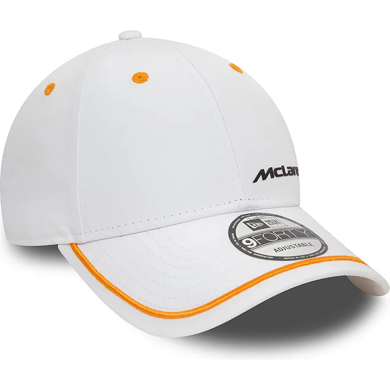 sapkak-ivelt-feher-allithato-9forty-contrast-piping-mclaren-racing-formula-1-new-era