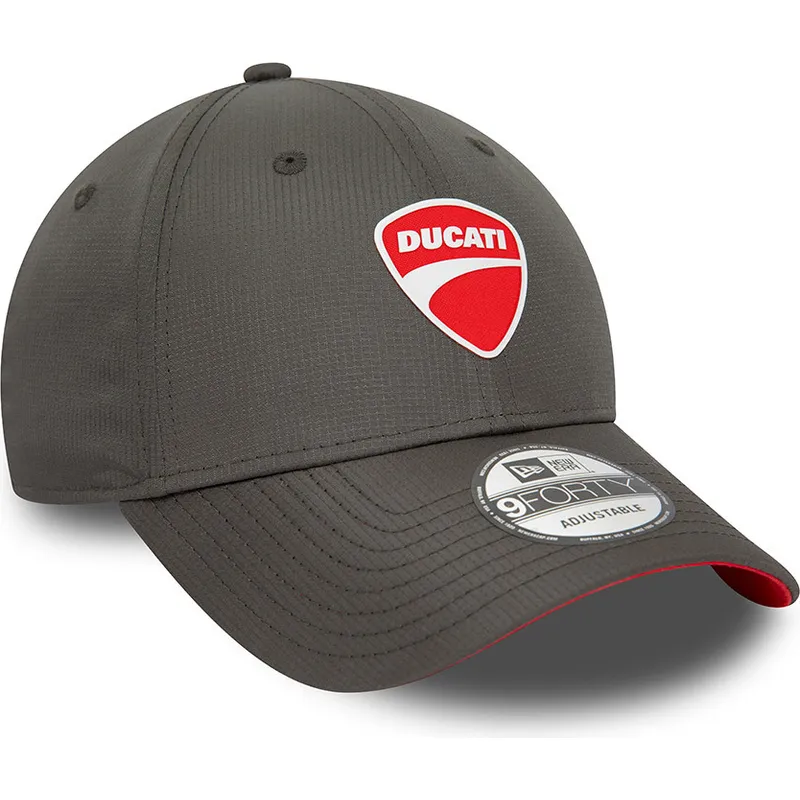 sapkak-ivelt-fekete-allithato-9forty-ripstop-ducati-motor-motogp-new-era
