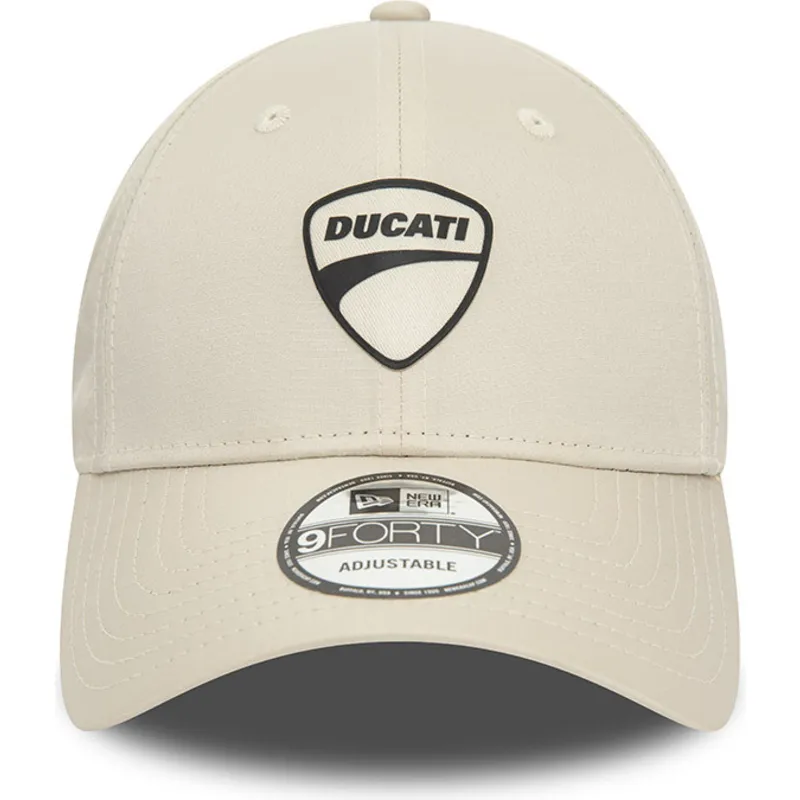sapkak-ivelt-bezs-allithato-9forty-ripstop-ducati-motor-motogp-new-era