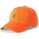 polo-ralph-lauren-cotton-chino-classic-sport-orange-justerbar-bojd-keps-med-bla-logotyp