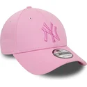 sapkak-ivelt-rozsaszin-allithato-9forty-league-essential-new-york-yankees-mlb-new-era