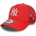 sapkak-ivelt-piros-snapback-a-frame-league-essential-new-york-yankees-mlb-new-era