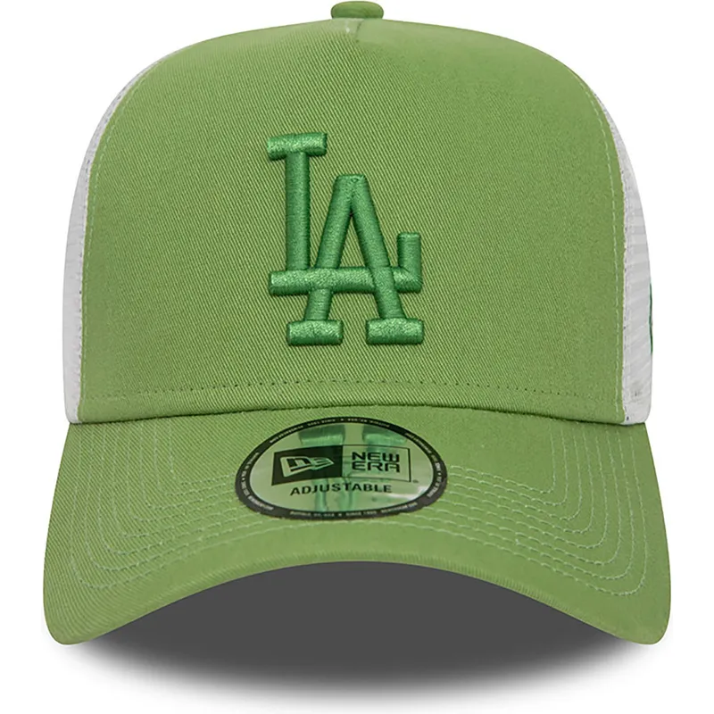 sapkak-ivelt-zold-snapback-a-frame-league-essential-los-angeles-dodgers-mlb-new-era