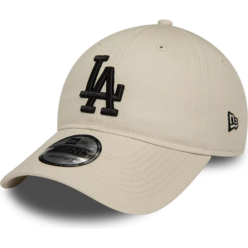 sapkak-ivelt-bezs-allithato-9twenty-league-essential-los-angeles-dodgers-mlb-new-era