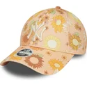 sapkak-ivelt-narancssarga-allithato-9forty-floral-all-over-print-new-york-yankees-mlb-new-era