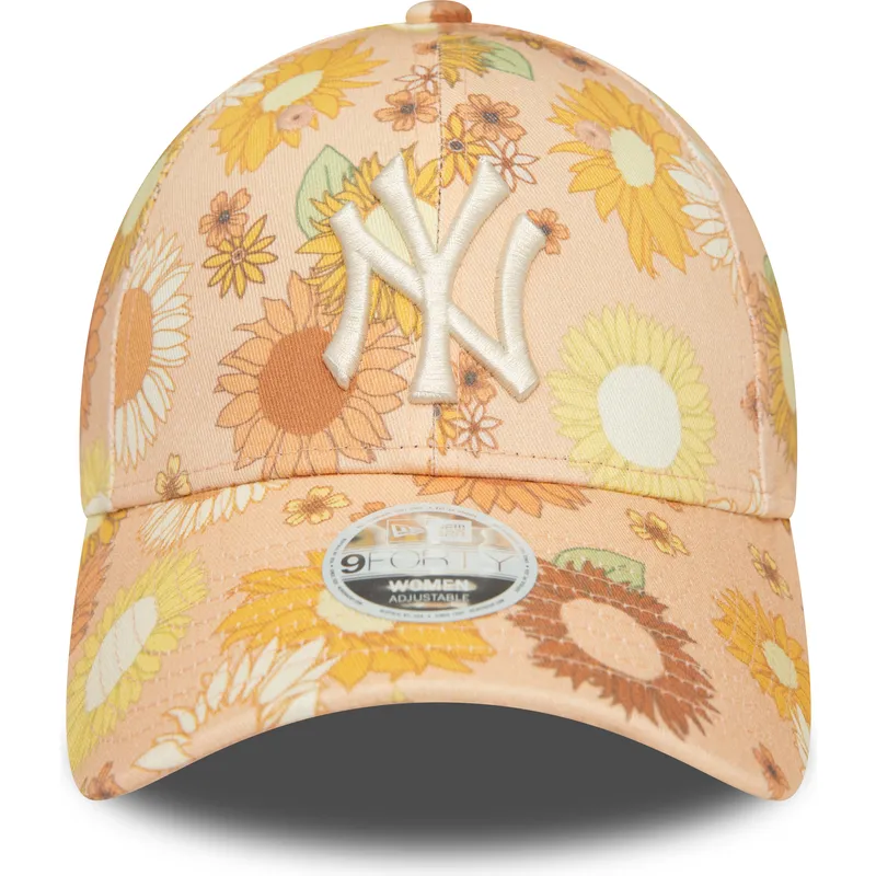 sapkak-ivelt-narancssarga-allithato-9forty-floral-all-over-print-new-york-yankees-mlb-new-era