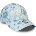 sapkak-ivelt-kek-allithato-9forty-floral-all-over-print-new-york-yankees-mlb-new-era