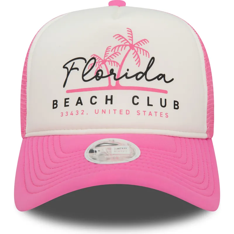 sapkak-ivelt-rozsaszin-snapback-a-frame-foam-front-florida-beach-club-new-era sapkak-ivelt-rozsaszin-snapback-a-frame-foam-front-florida-beach-club-new-era