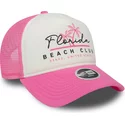 new-era-women-a-frame-foam-front-florida-beach-club-white-and-pink-trucker-hat