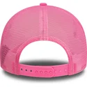 weisse-und-rosa-trucker-cap-fur-damen-a-frame-foam-front-von-florida-beach-club-von-new-era