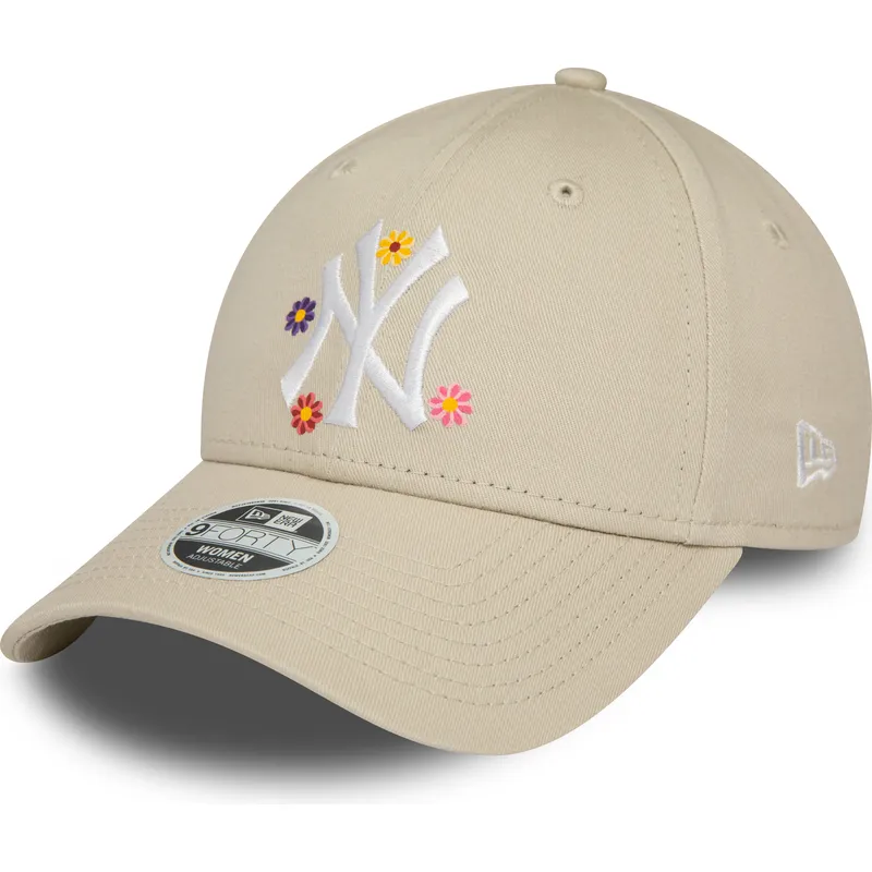sapkak-ivelt-bezs-allithato-9forty-flower-new-york-yankees-mlb-new-era