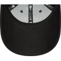 verstellbare-schwarze-damen-cap-mit-gebogenem-schirm-9forty-flower-der-new-york-yankees-mlb-von-new-era