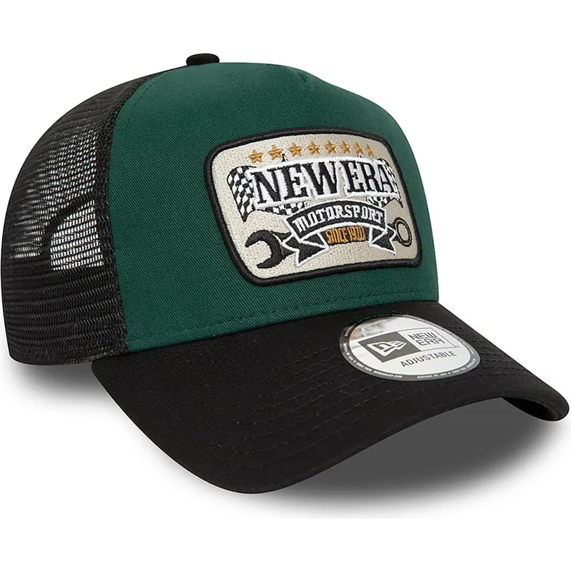 sapkak-ivelt-zold-snapback-a-frame-patch-motorsport-new-era