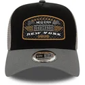 schwarz-graue-trucker-kappe-a-frame-patch-new-york-racing-von-new-era