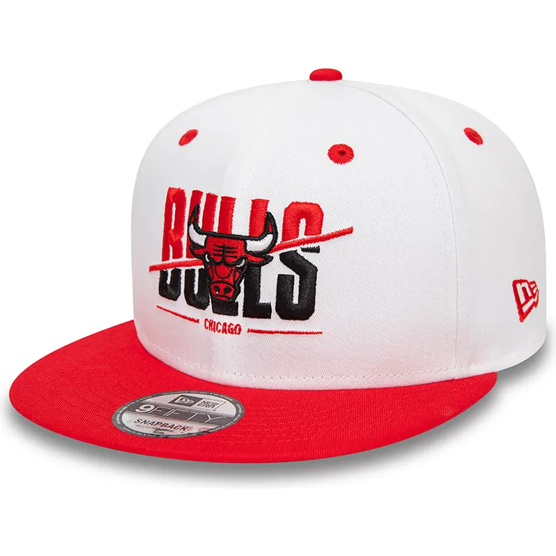 sapkak-lapos-piros-snapback-9fifty-white-crown-chicago-bulls-nba-new-era
