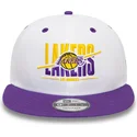 sapkak-lapos-lila-snapback-9fifty-white-crown-los-angeles-lakers-nba-new-era