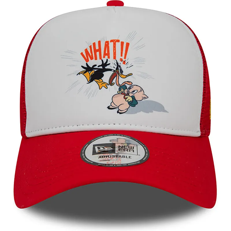 sapkak-ivelt-piros-snapback-a-frame-character-pato-lucas-y-porky-pig-looney-tunes-new-era