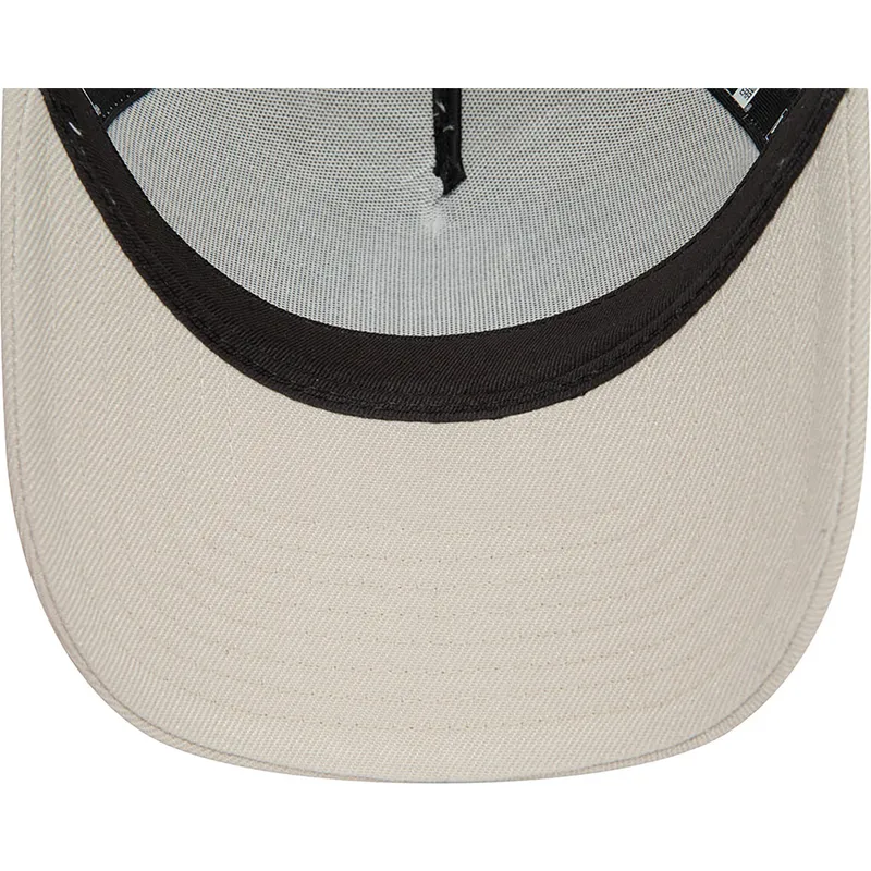 sapkak-ivelt-bezs-snapback-a-frame-boucle-los-angeles-dodgers-mlb-new-era
