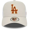 sapkak-ivelt-bezs-snapback-a-frame-boucle-los-angeles-dodgers-mlb-new-era