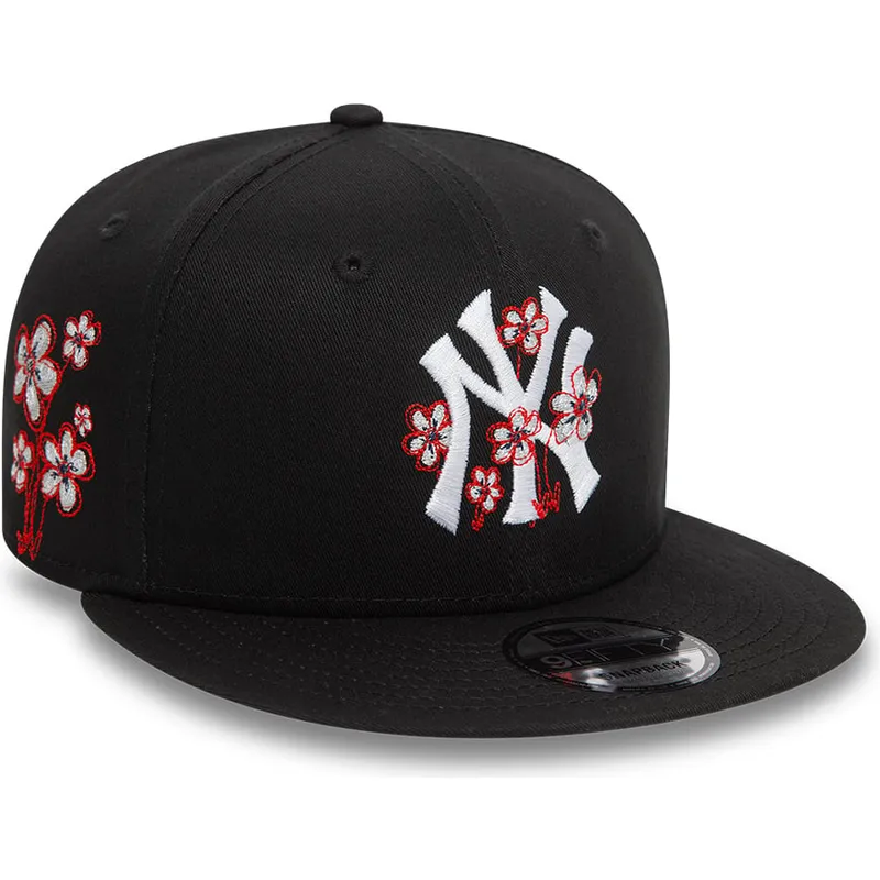 sapkak-lapos-fekete-snapback-9fifty-flower-icon-new-york-yankees-mlb-new-era