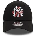 sapkak-ivelt-fekete-allithato-9forty-flower-icon-new-york-yankees-mlb-new-era