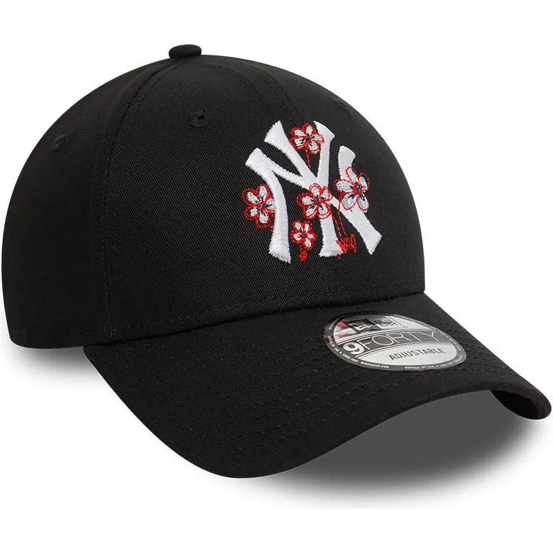 sapkak-ivelt-fekete-allithato-9forty-flower-icon-new-york-yankees-mlb-new-era