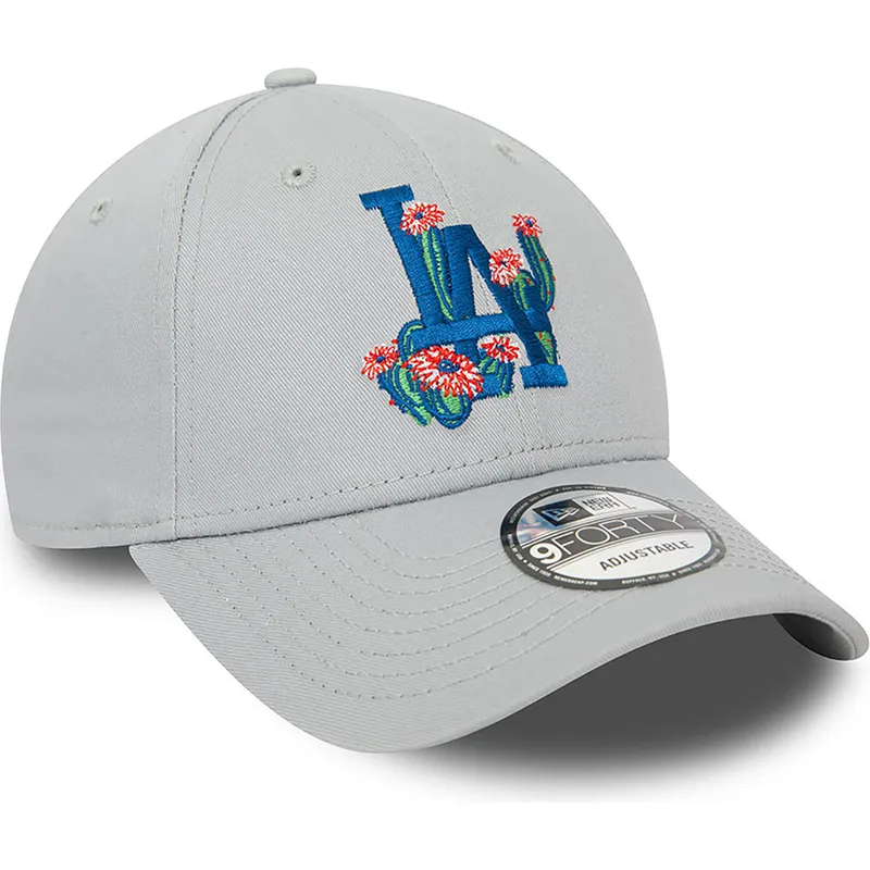sapkak-ivelt-szurke-allithato-9forty-flower-icon-los-angeles-dodgers-mlb-new-era