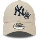 sapkak-ivelt-bezs-allithato-9forty-food-character-new-york-yankees-mlb-new-era