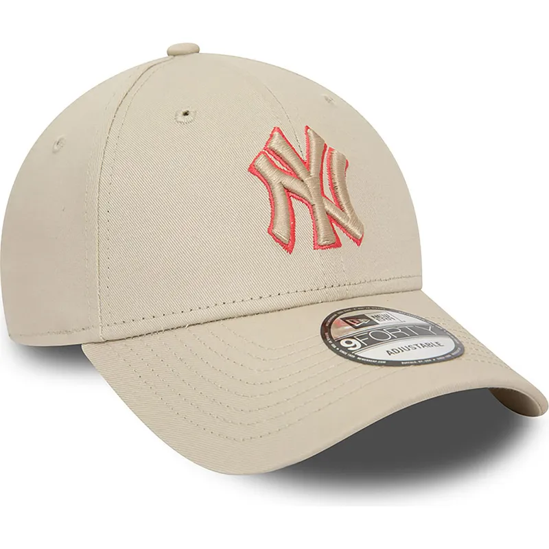 sapkak-ivelt-bezs-allithato-9forty-team-outline-new-york-yankees-mlb-new-era