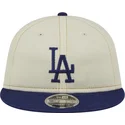 sapkak-lapos-bezs-snapback-9fifty-retro-crown-denim-los-angeles-dodgers-mlb-new-era