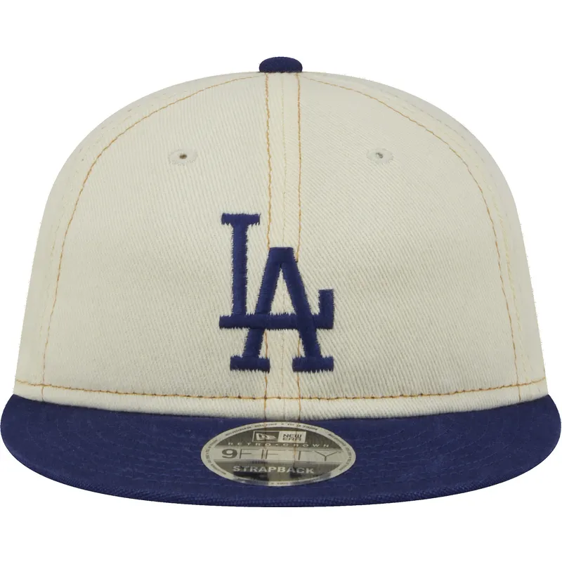 sapkak-lapos-bezs-snapback-9fifty-retro-crown-denim-los-angeles-dodgers-mlb-new-era