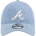 sapkak-ivelt-kek-allithato-9twenty-washed-denim-atlanta-braves-mlb-new-era