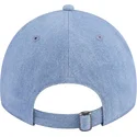 verstellbare-blaue-gebogene-kappe-9twenty-washed-denim-der-los-angeles-dodgers-mlb-von-new-era