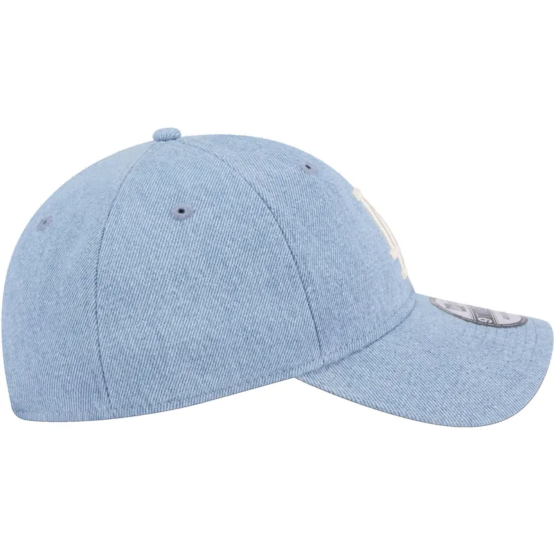 sapkak-ivelt-kek-allithato-9twenty-washed-denim-los-angeles-dodgers-mlb-new-era