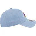 sapkak-ivelt-kek-allithato-9twenty-washed-denim-los-angeles-lakers-nba-new-era